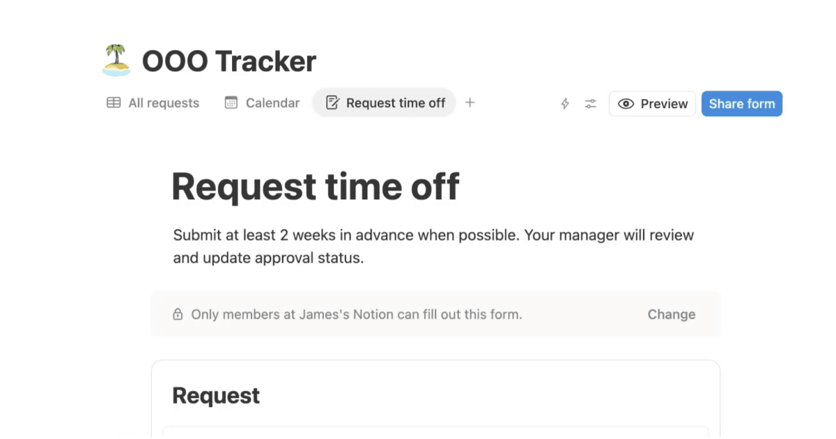 Agent can build forms